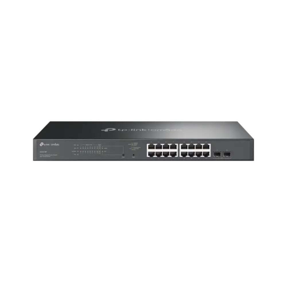 TP-Link Omada SG2218P switch Gestionado L2/L2+ Gigabit Ethernet (10/100/1000) Energía sobre Ethernet (PoE) 1U Negro - detalle
