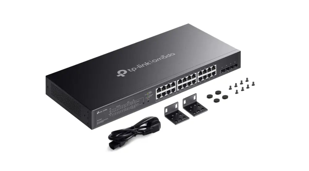 TP-Link Omada SG2428LP switch Gestionado L2/L2+ Gigabit Ethernet (10/100/1000) Energía sobre Ethernet (PoE) Gris - detalle