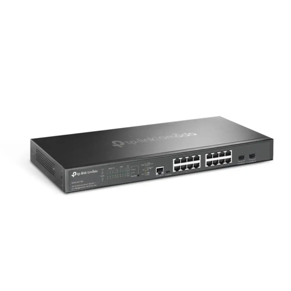TP-Link Omada SG3218XP-M2 switch Gestionado L2+ 2.5G Ethernet (100/1000/2500) Energía sobre Ethernet (PoE) 1U Negro - detalle