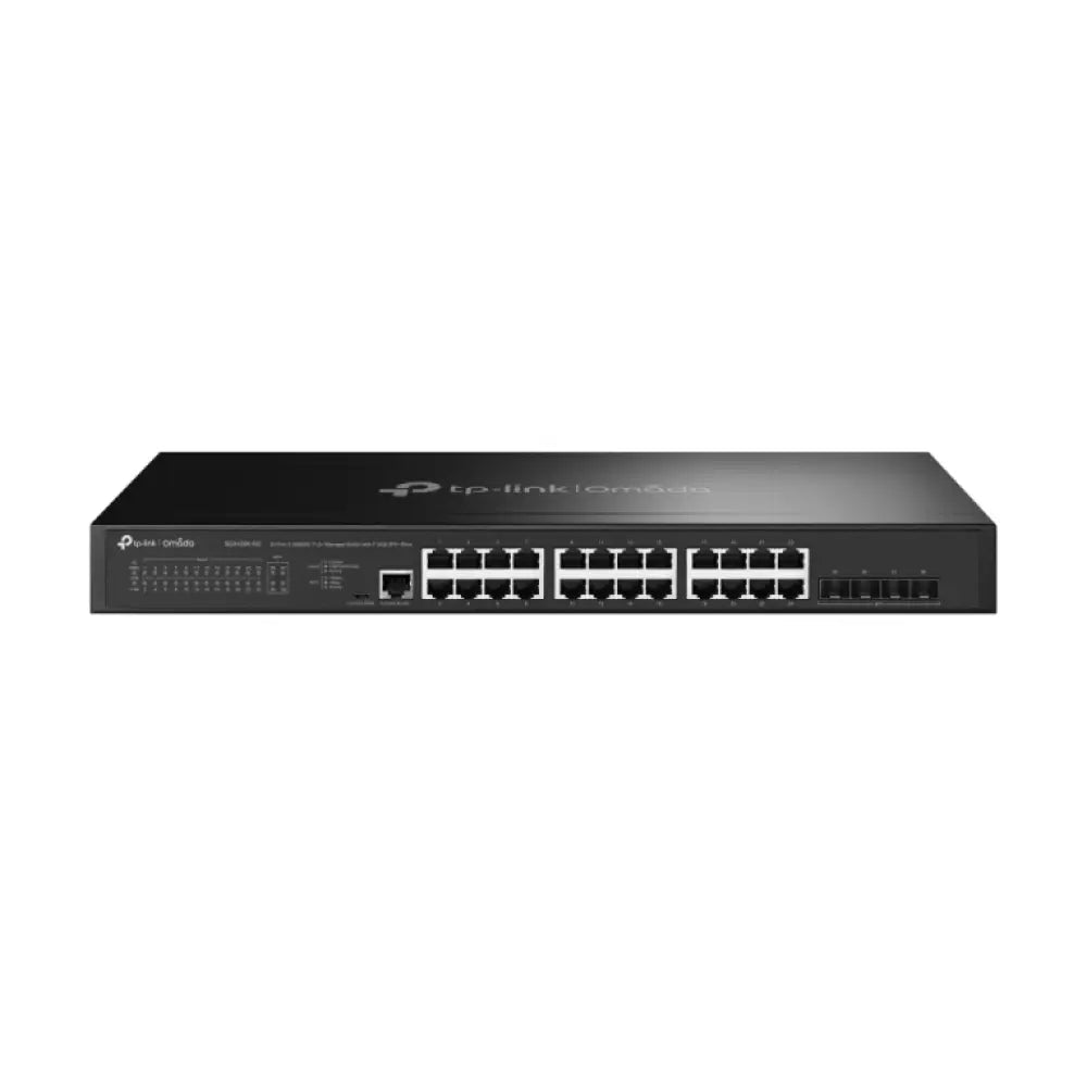 TP-Link Omada SG3428X-M2 switch Gestionado L2+ 2.5G Ethernet (100/1000/2500) 1U Negro - detalle