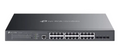 TP-Link Omada SG3428XMPP switch Gestionado L2+ Gigabit Ethernet (10/100/1000) Energía sobre Ethernet (PoE) 1U Negro