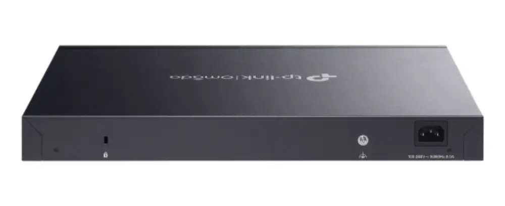 TP-Link Omada SG3428XMPP switch Gestionado L2+ Gigabit Ethernet (10/100/1000) Energía sobre Ethernet (PoE) 1U Negro - detalle