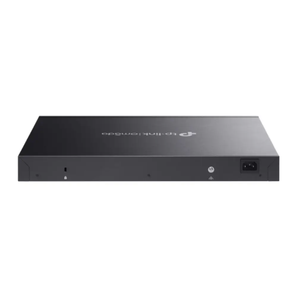 TP-Link Omada SG3452XMPP switch Gestionado L2+ Gigabit Ethernet (10/100/1000) Energía sobre Ethernet (PoE) 1U Negro - detalle