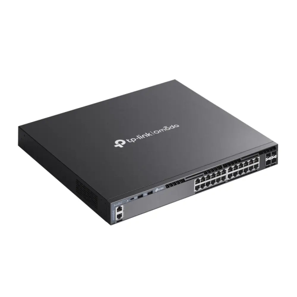 TP-Link Omada SG6428X switch Gestionado L3 Gigabit Ethernet (10/100/1000) 1U Negro - detalle