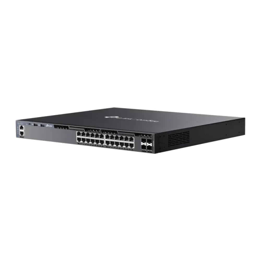 TP-Link Omada SG6428X switch Gestionado L3 Gigabit Ethernet (10/100/1000) 1U Negro - detalle