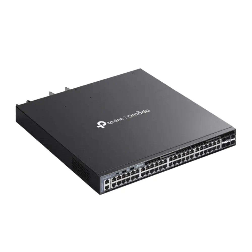TP-Link Omada SG6654XHP switch Gestionado L3 Gigabit Ethernet (10/100/1000) Energía sobre Ethernet (PoE) 1U Negro - detalle