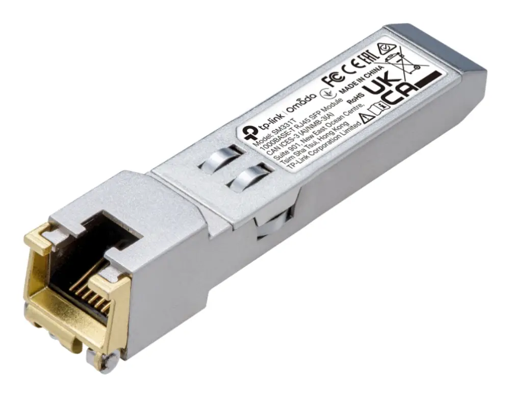 TP-Link Omada SM331T red modulo transceptor Fibra óptica 1250 Mbit/s SFP 850 nm