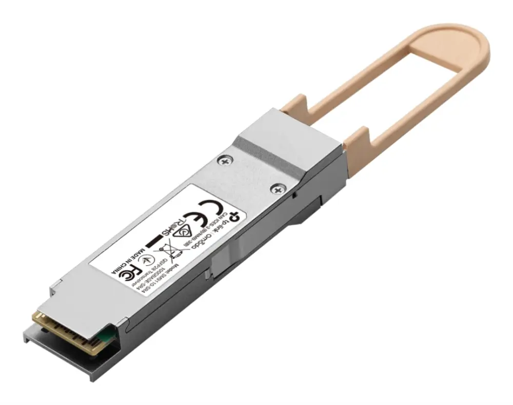 TP-Link Omada SM9110-SR4 red modulo transceptor Fibra óptica 100000 Mbit/s QSFP28 850 nm - detalle