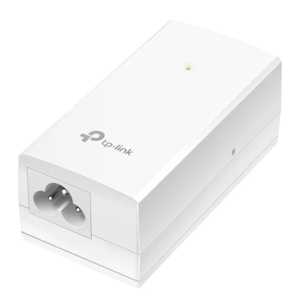 Adaptador PoE TP-LINK Omada TL-POE4818G con puerto Gigabit Ethernet y alimentación de 48 V para redes de alta velocidad.