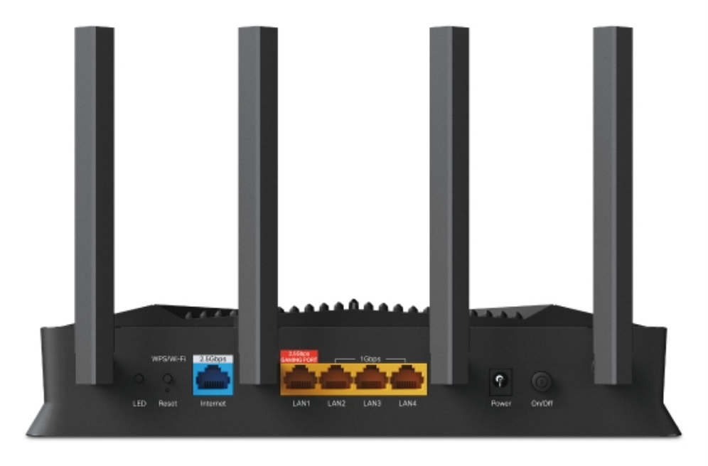 TP-LINK ROUTER BE3600 DUAL BAND WI-FI 7 GAMING - detalle