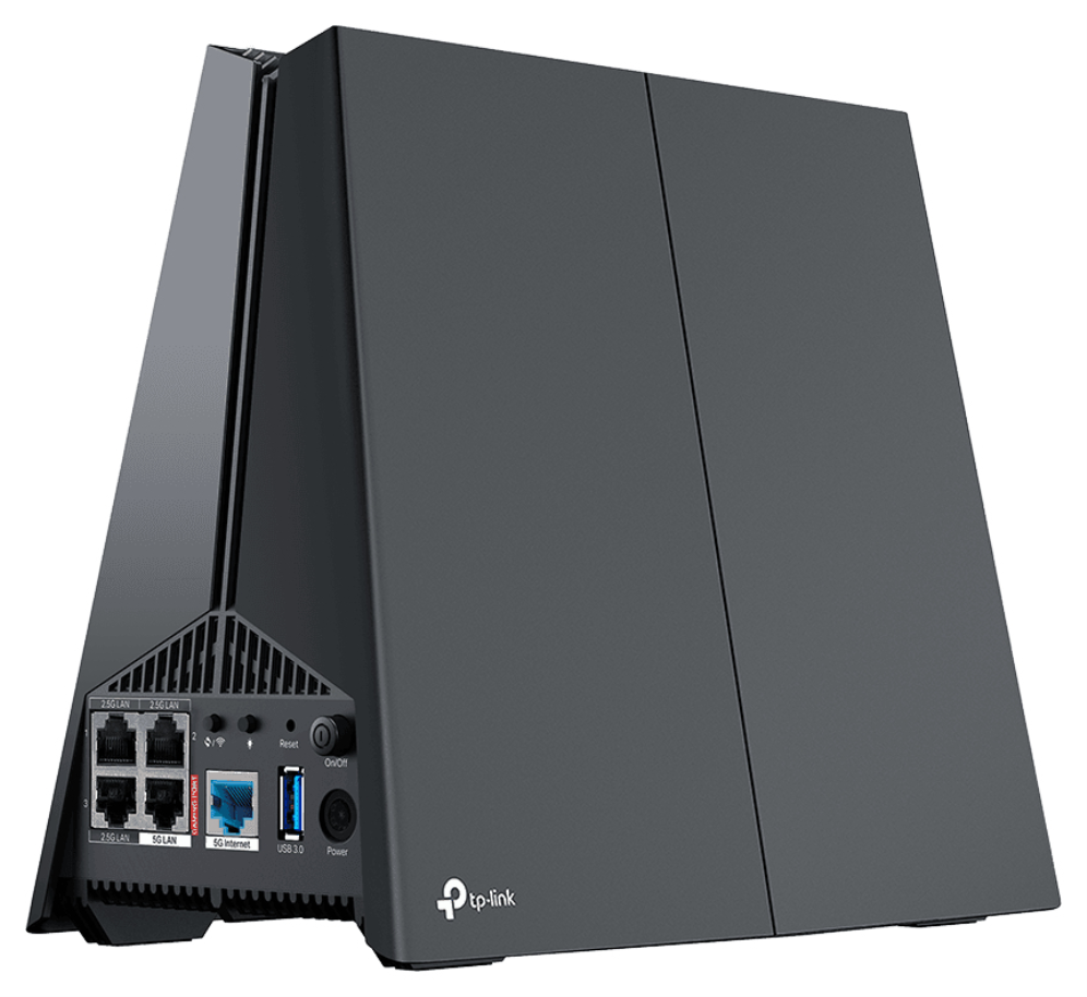 TP-LINK ROUTER BE9300 TRI-BAND WI-FI 7 GAMING - detalle