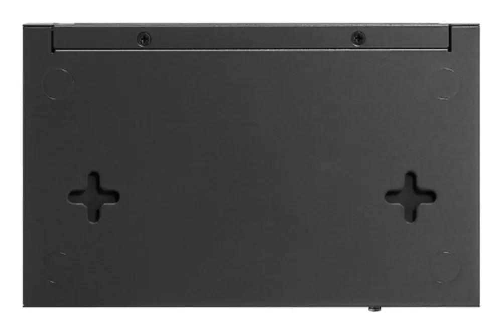 Interruptor TP-Link SG2206MP con puertos Gigabit Ethernet y soporte PoE, apariencia del panel frontal y puertos.