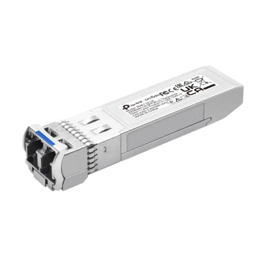 TP-Link SM6110-LR red modulo transceptor Fibra óptica 25780 Mbit/s SFP+ 1310 nm - detalle