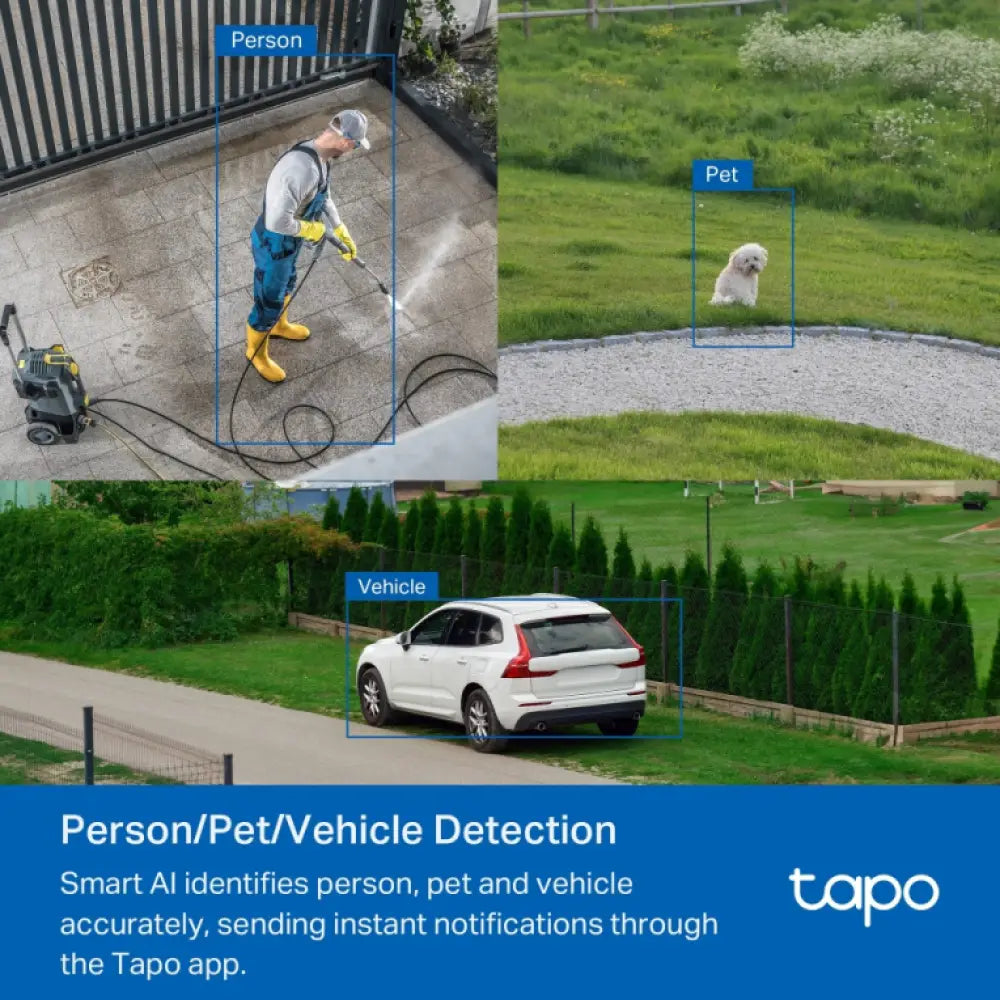 TP-Link Tapo TC43(EU) V2 Esférico Cámara de seguridad IP Interior y exterior 2880 x 1620 Pixeles Techo/Pared/Poste - detalle