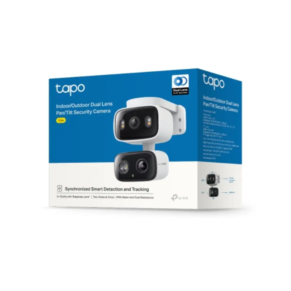 TP-Link TC34 cámara de vigilancia Bala (forma) Cámara de seguridad IP Interior y exterior 2304 x 1296 Pixeles Techo/Pared/Poste - detalle