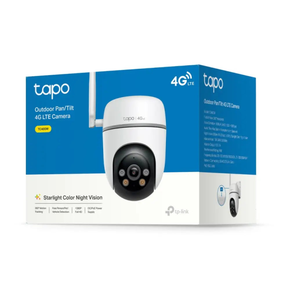 TP-Link TC40GW cámara de vigilancia Torreta Cámara de seguridad IP Exterior 1920 x 1080 Pixeles Techo/Pared/Poste - detalle