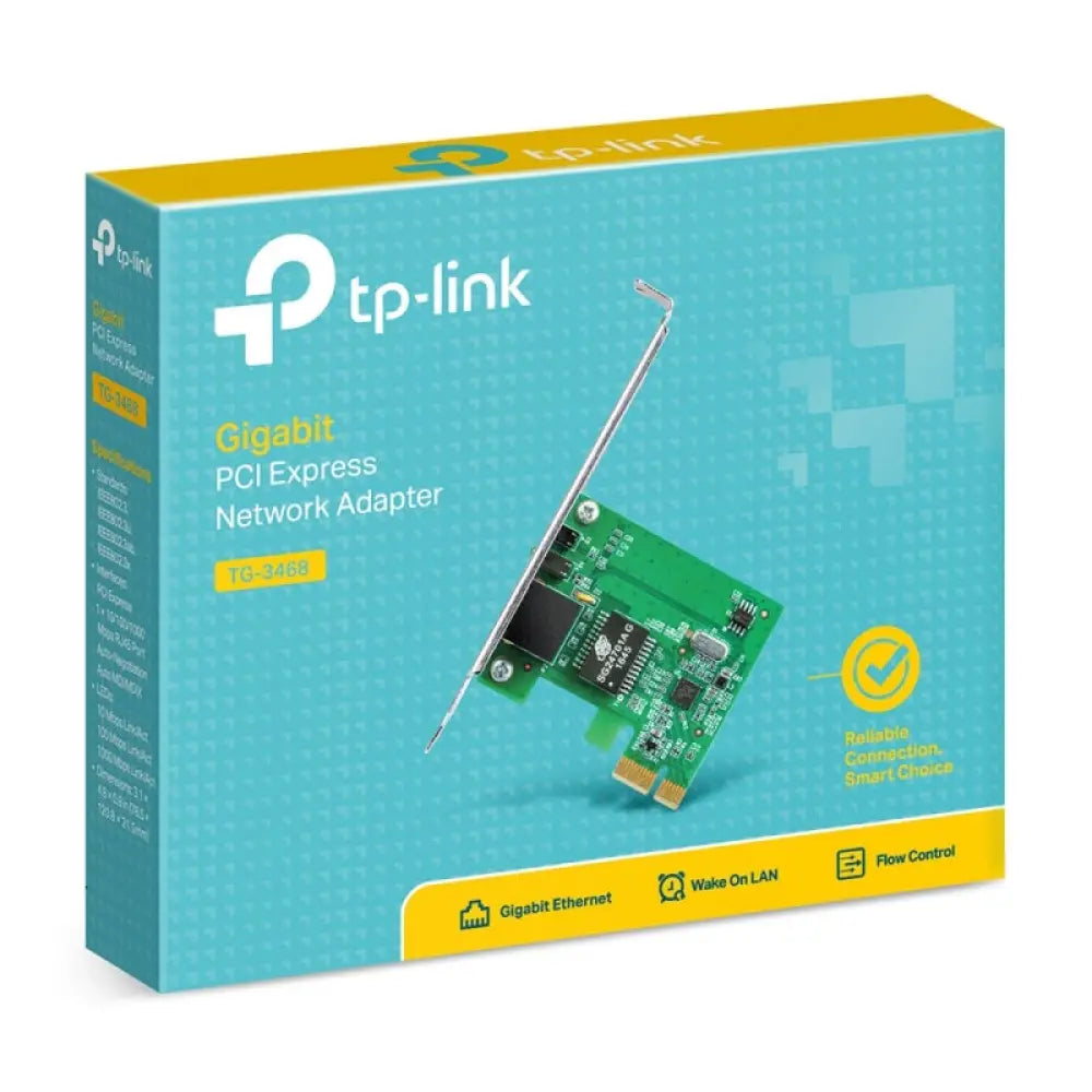 TP-LINK TG-3468 Tarjeta Red Gigabit PCI-E - detalle