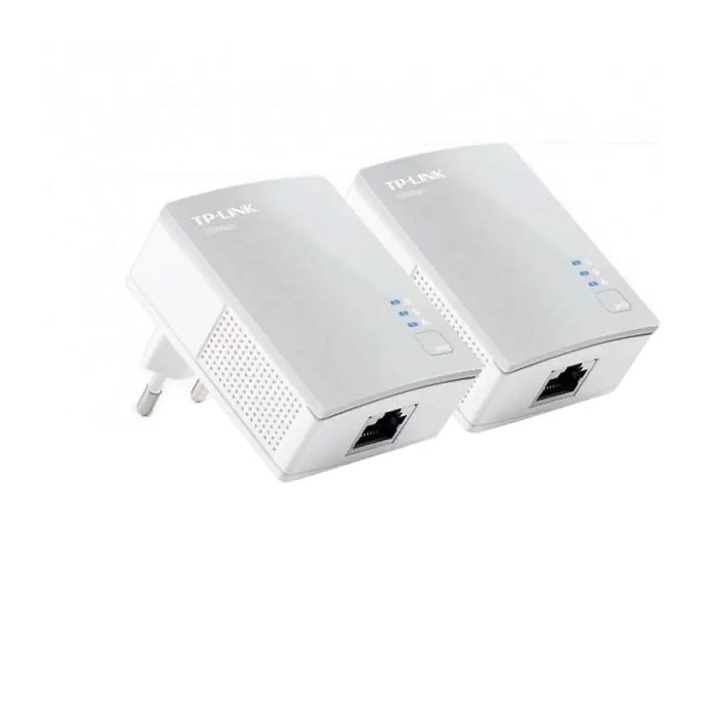 Kit Powerline TP-LINK TL-PA4010 AV600 con adaptadores compactos para red de alta velocidad en el hogar