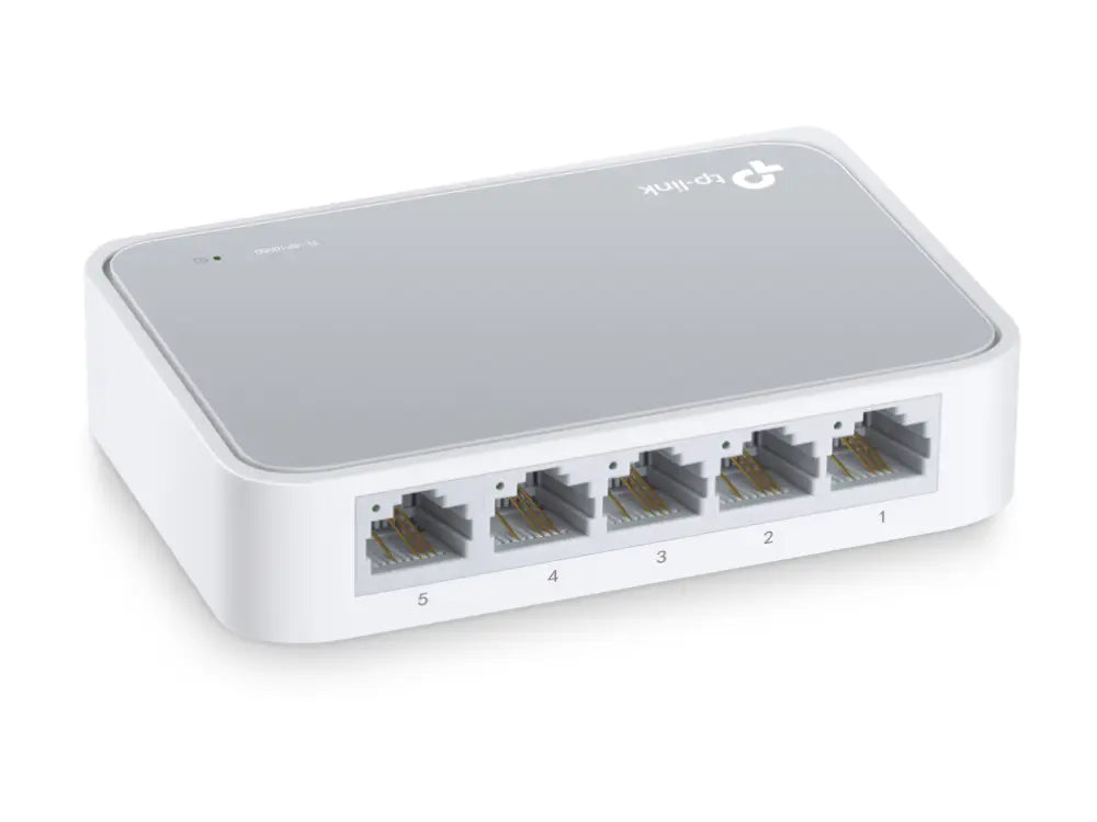 TP-Link TL-SF1005D No administrado Fast Ethernet (10/100) Blanco - detalle