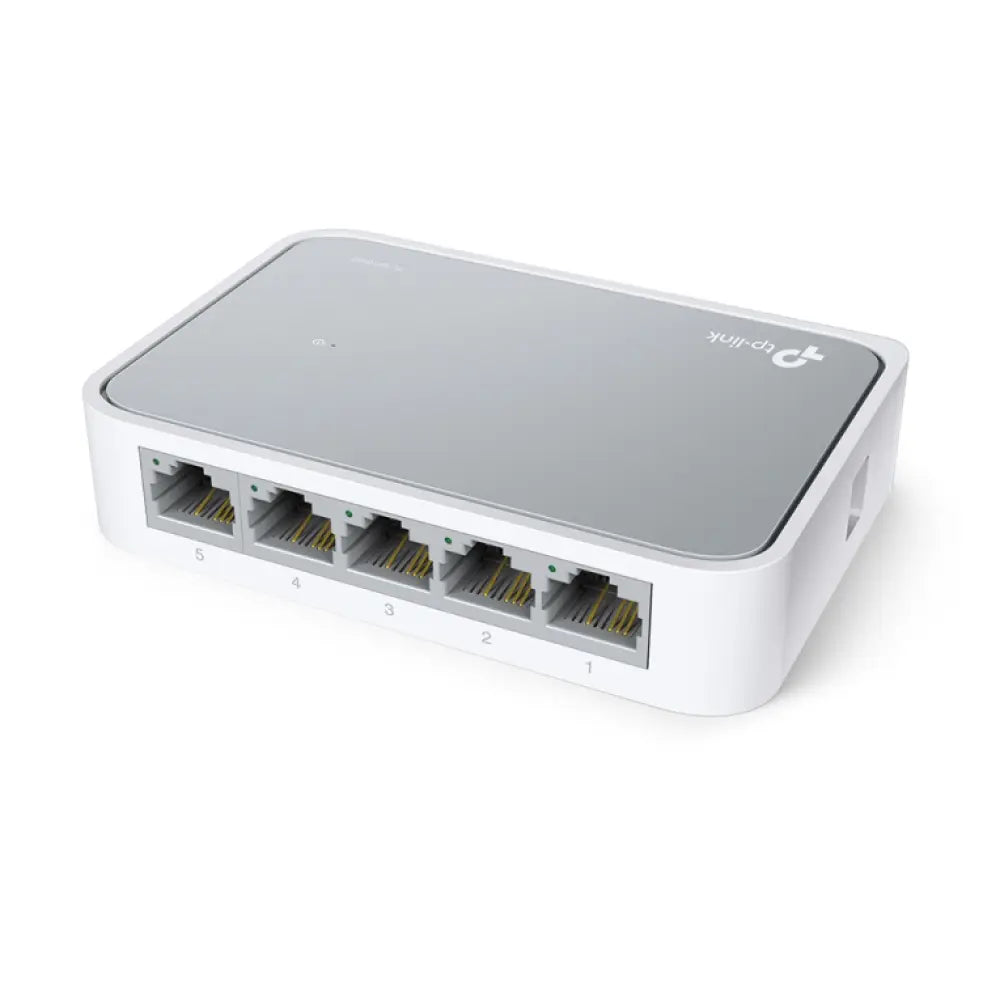 TP-Link TL-SF1005D No administrado Fast Ethernet (10/100) Blanco - detalle