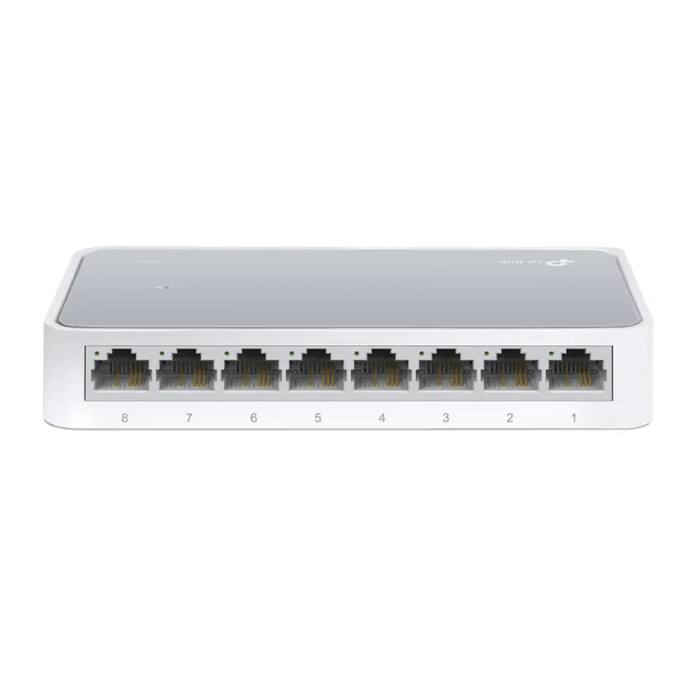 TP-Link TL-SF1008D No administrado Fast Ethernet (10/100) Blanco - detalle