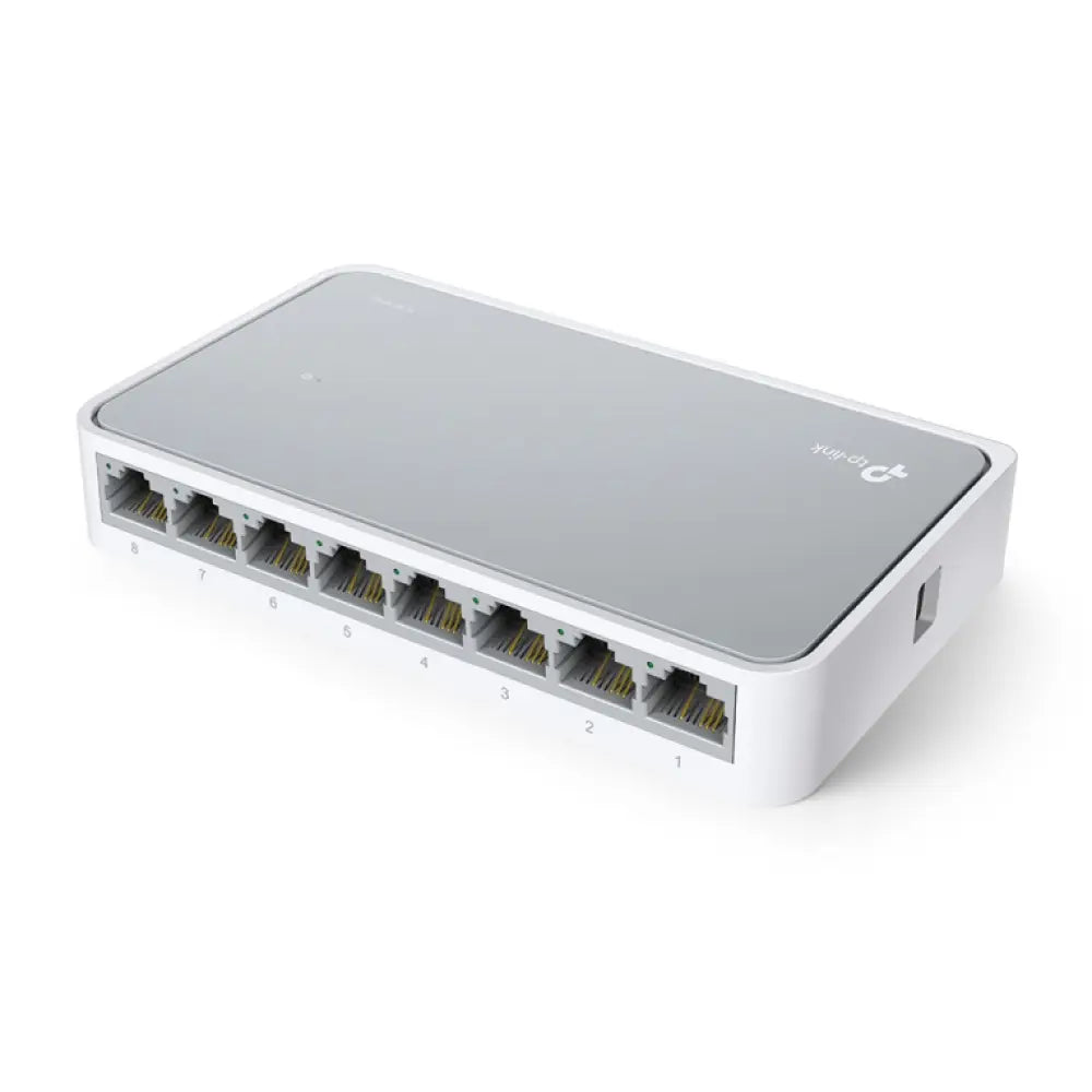 TP-Link TL-SF1008D No administrado Fast Ethernet (10/100) Blanco - detalle