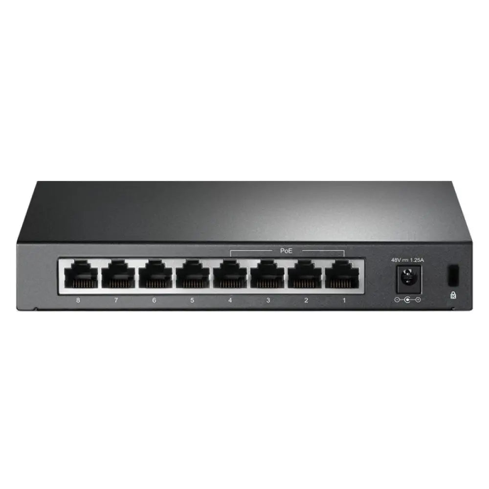 TP-LINK TL-SF1008P Switch 8x10/100Mbps 4xPoE Metal - detalle