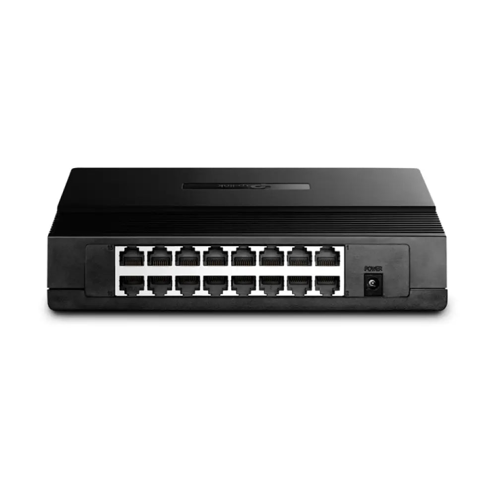 TP-Link TL-SF1016D No administrado Fast Ethernet (10/100) Negro - detalle