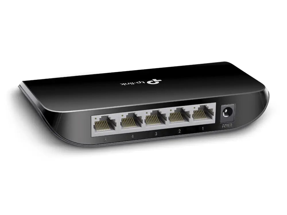 TP-Link TL-SG1005D No administrado Gigabit Ethernet (10/100/1000) Negro - detalle