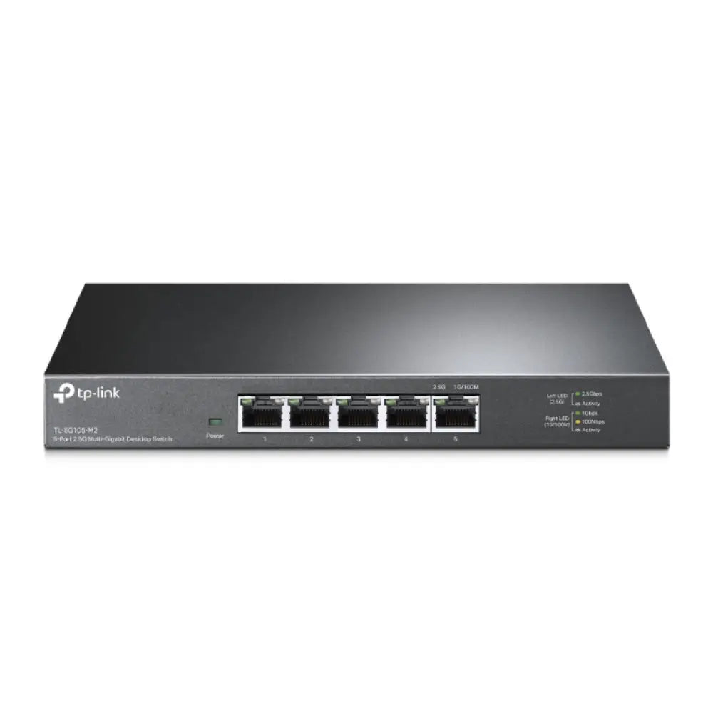 TP-Link TL-SG105-M2 switch No administrado 2.5G Ethernet (100/1000/2500) Negro - detalle