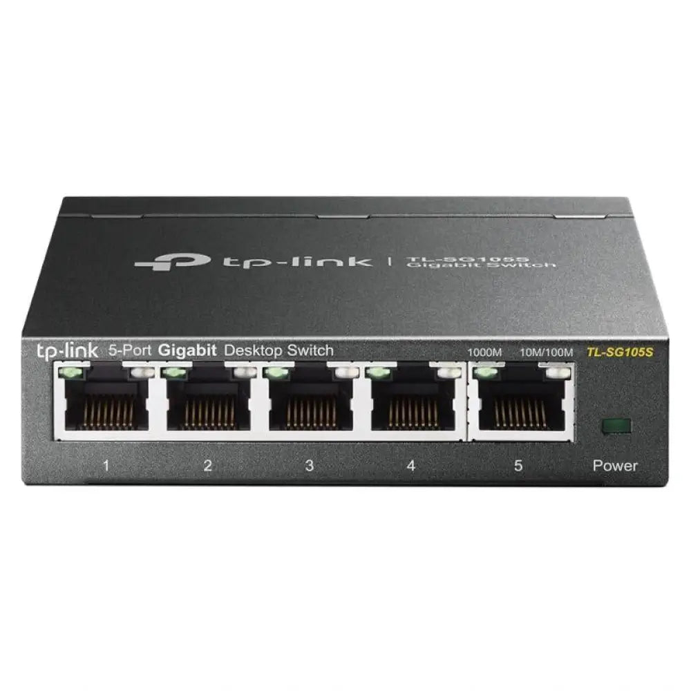 TP-Link TL-SG105S Switch 5xGB RJ45 Metal - detalle