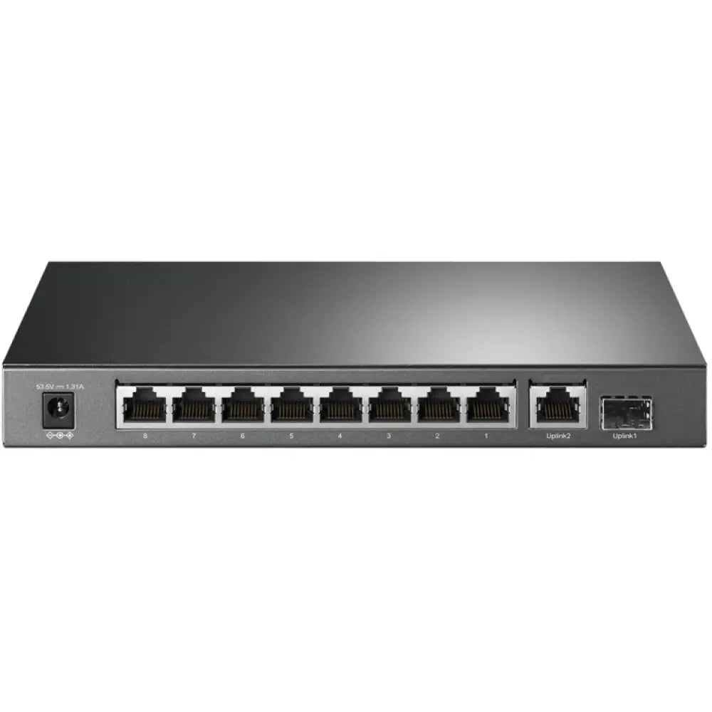 TP-Link TL-SG1210P switch No administrado Gigabit Ethernet (10/100/1000) Energía sobre Ethernet (PoE) Gris - detalle