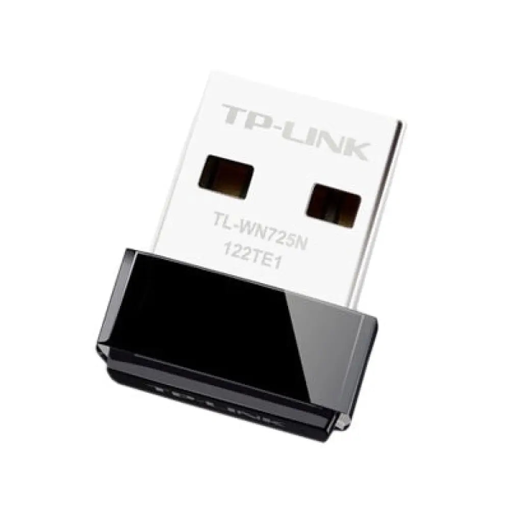 Tarjeta de red inalámbrica TP-LINK TL-WN725N USB WiFi N150 Nano, adaptador compacto para conexión inalámbrica.