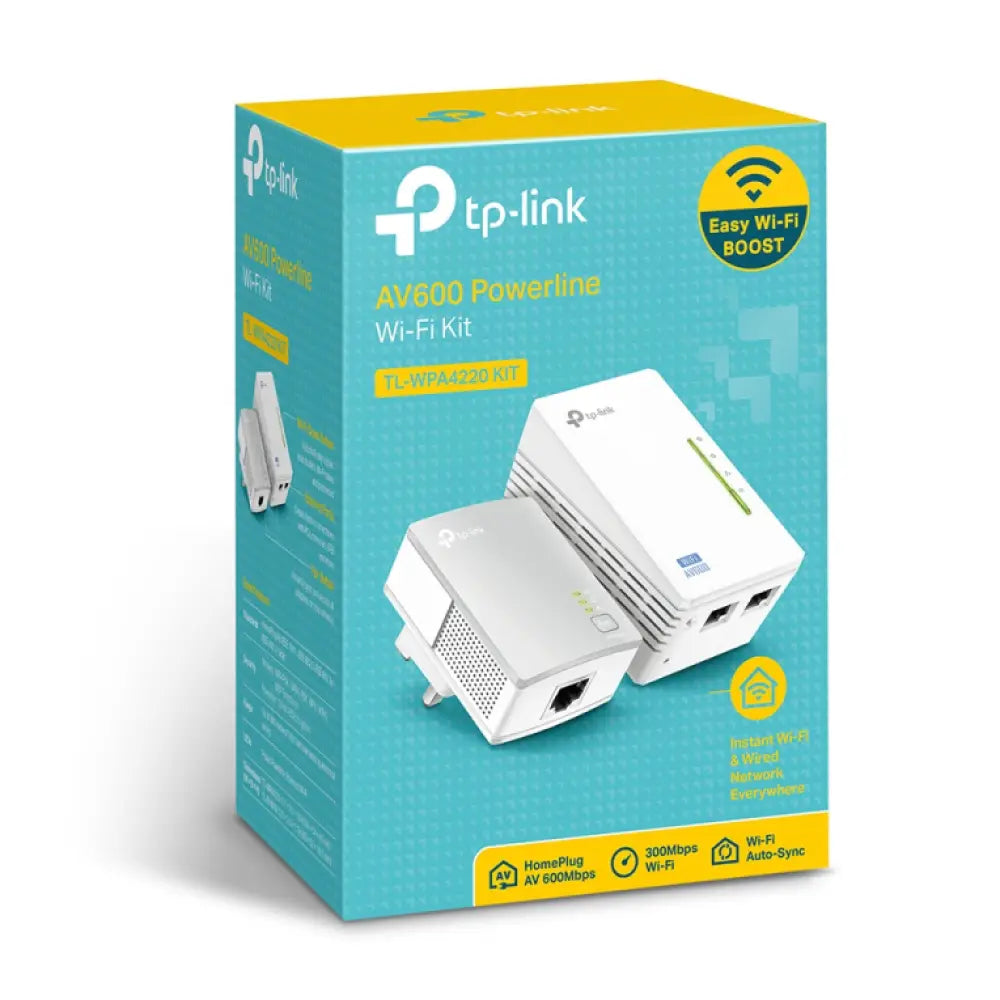 TP-Link TL-WPA4220 KIT 600 Mbit/s Ethernet Wifi Blanco 2 pieza(s) - detalle