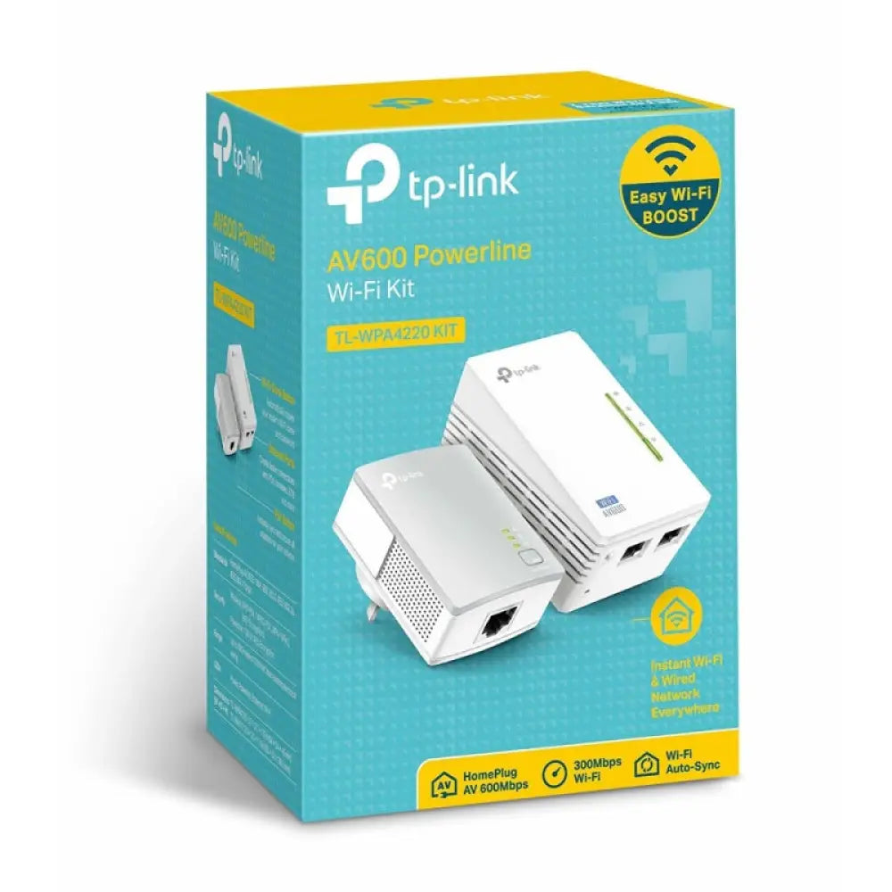 TP-LINK TL-WPA4220 KIT Powerline Extensor AV600 - detalle