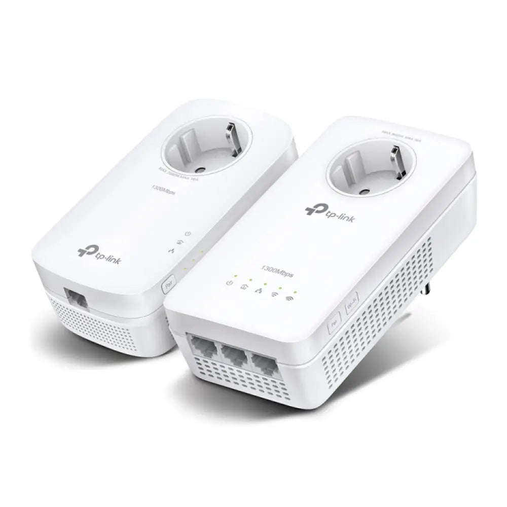 TP-Link TL-WPA8631P KIT adaptador de red PowerLine 300 Mbit/s Ethernet Wifi Blanco 2 pieza(s) - detalle