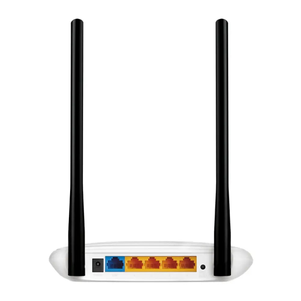 TP-Link TL-WR841N router inalámbrico Ethernet rápido Banda única (2.4 GHz) Negro. Blanco - detalle
