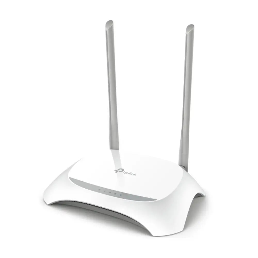 TP-Link TL-WR850N router inalámbrico Ethernet rápido Banda única (2.4 GHz) Gris. Blanco - detalle