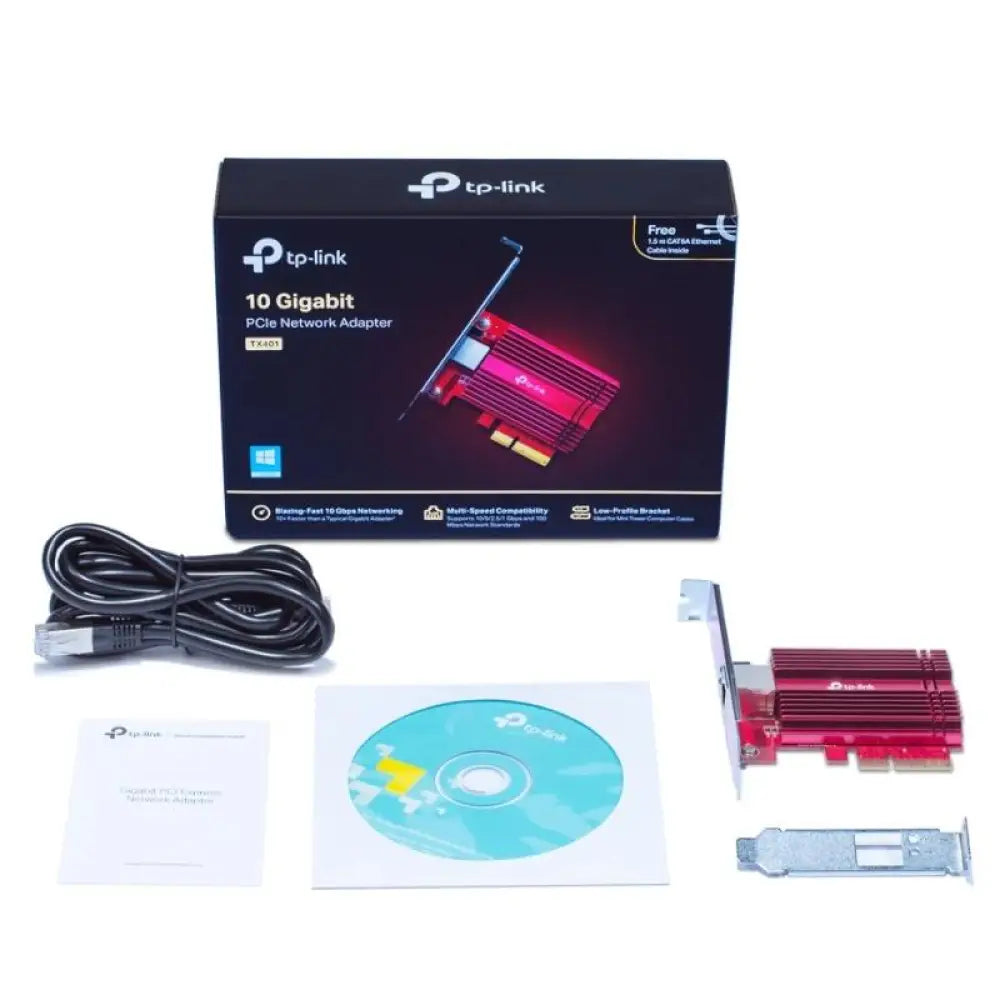 TP-Link TX401 Adaptador Red PCIe 10Gb - detalle