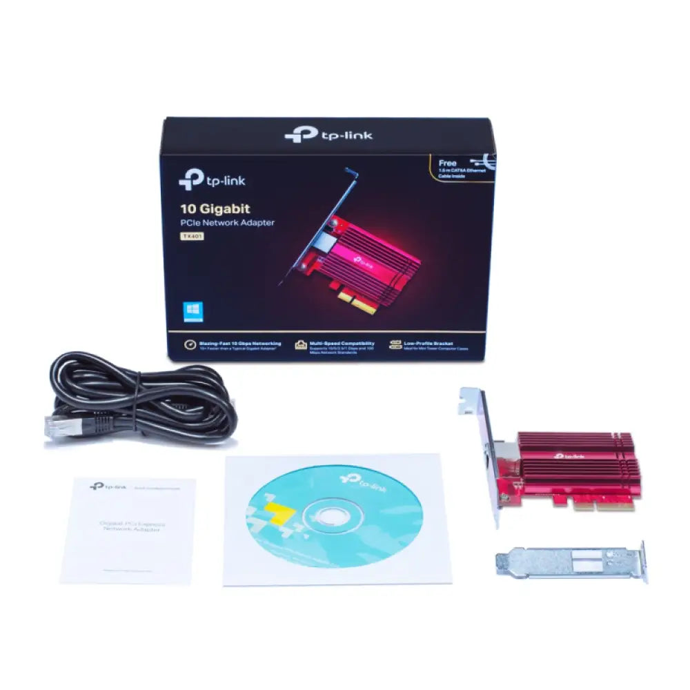 TP-Link TX401 adaptador y tarjeta de red Interno Ethernet 10000 Mbit/s - detalle