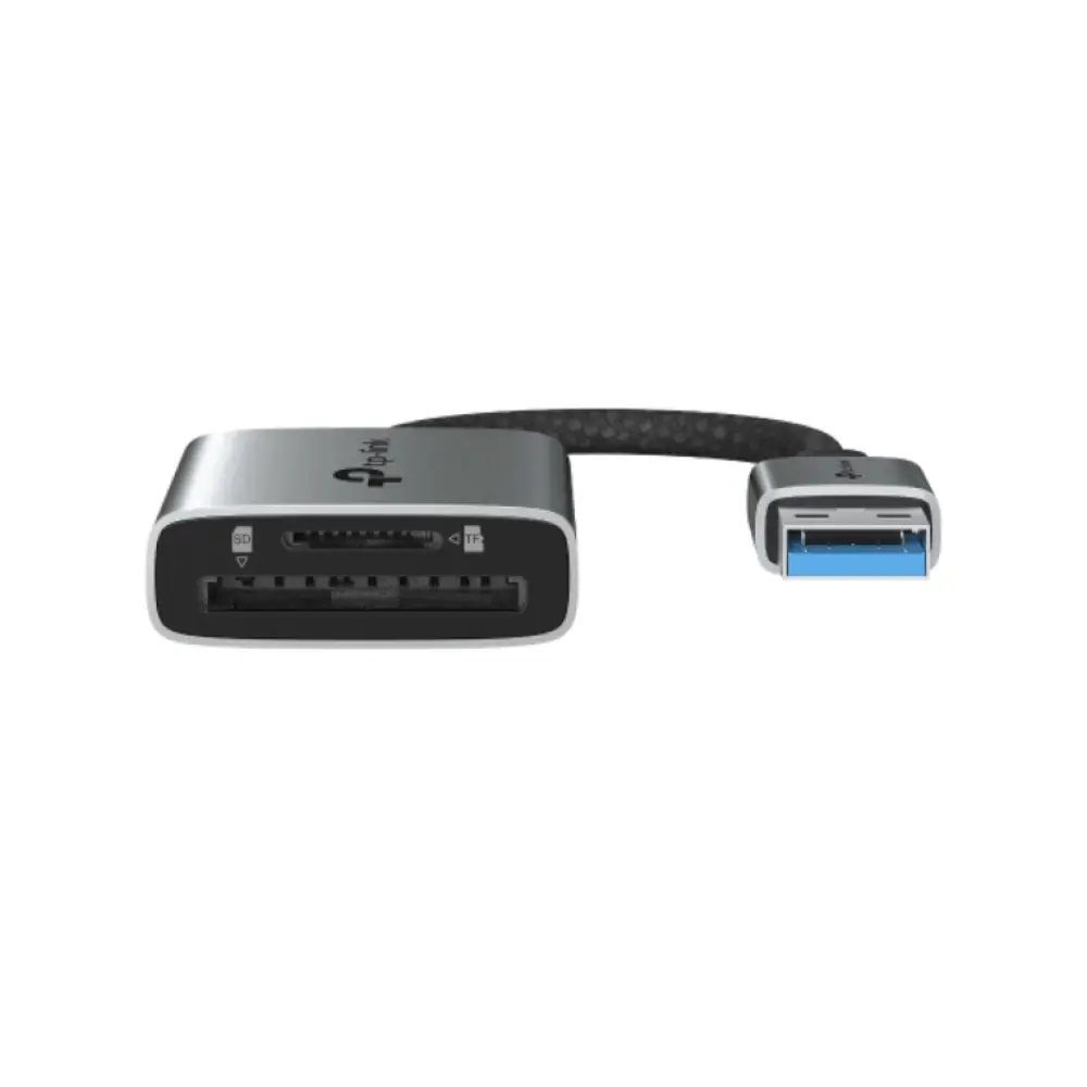 TP-Link UA430 lector de tarjeta USB 3.2 Gen 1 (3.1 Gen 1) Type-C Gris - detalle