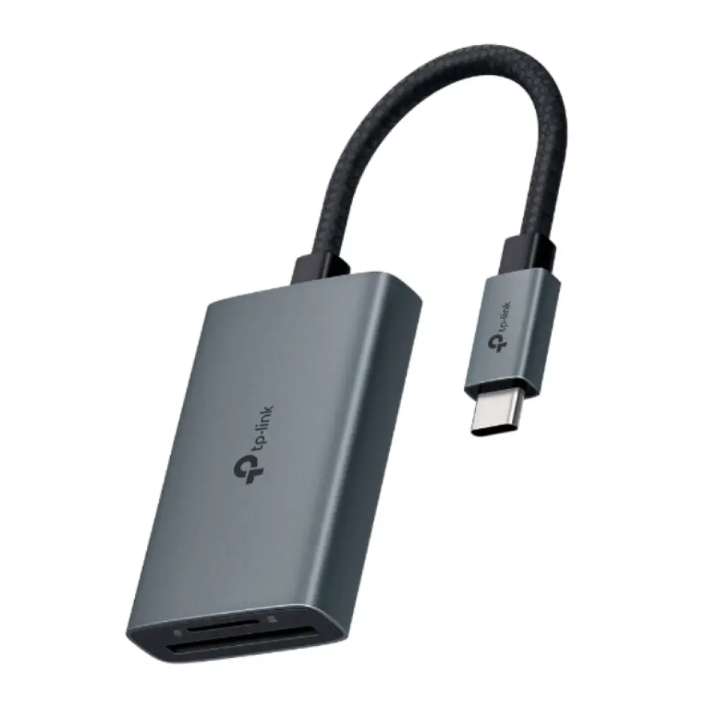 TP-Link UA440C lector de tarjeta USB 3.2 Gen 1 (3.1 Gen 1) Type-C Gris - detalle