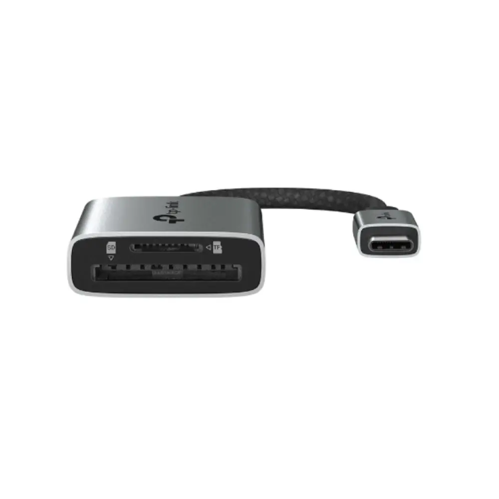 TP-Link UA440C lector de tarjeta USB 3.2 Gen 1 (3.1 Gen 1) Type-C Gris - detalle