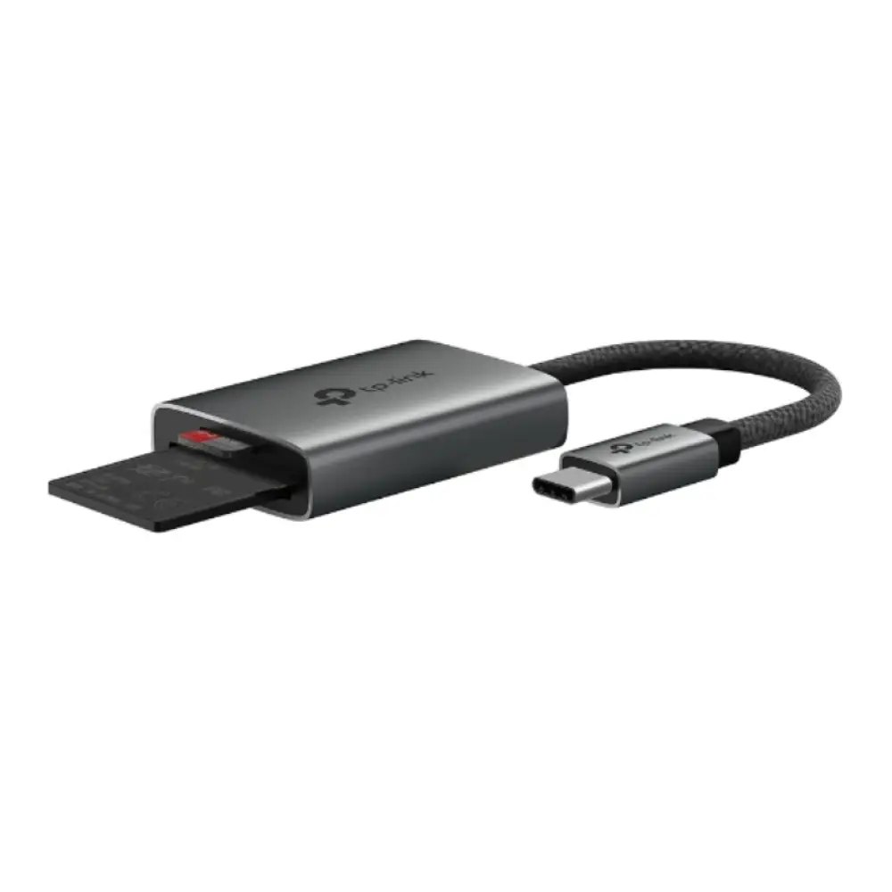 TP-Link UA440C lector de tarjeta USB 3.2 Gen 1 (3.1 Gen 1) Type-C Gris - detalle