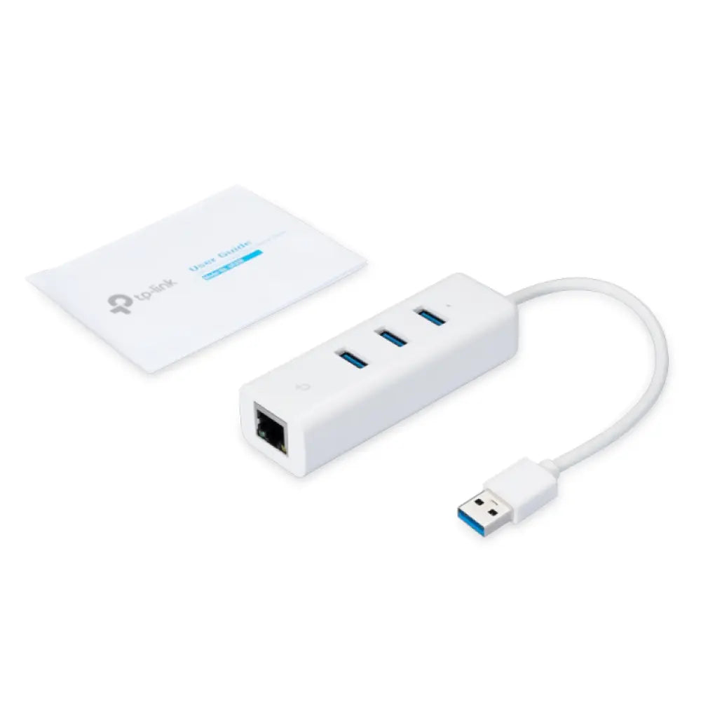 TP-Link UE330 USB 3.2 Gen 1 (3.1 Gen 1) Type-A 1000 Mbit/s Blanco - detalle