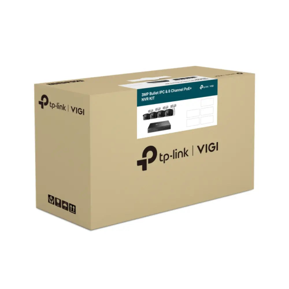 TP-Link VIGI NK8P-B434I kit de videovigilancia Alámbrico 8 canales - detalle