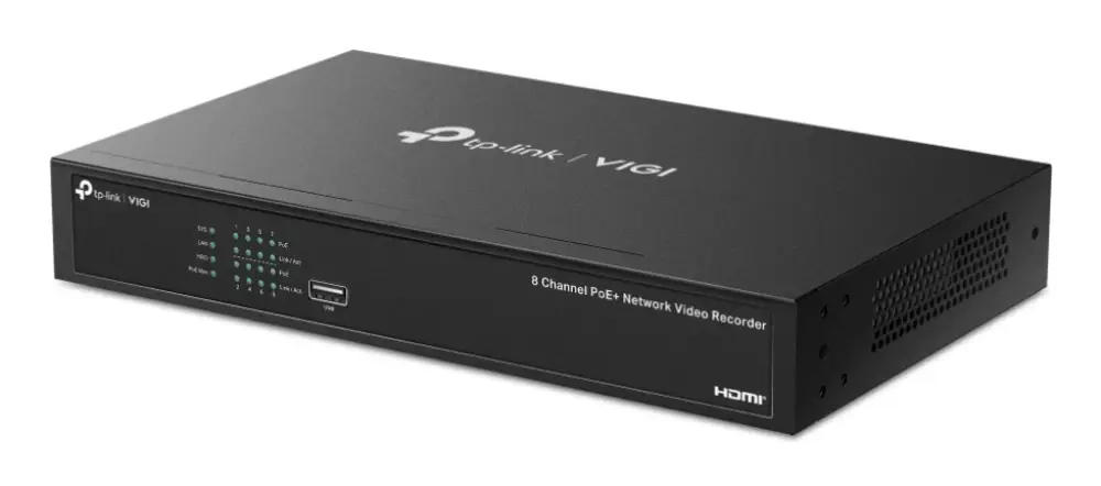 TP-Link VIGI NVR1008H-8P Negro - detalle