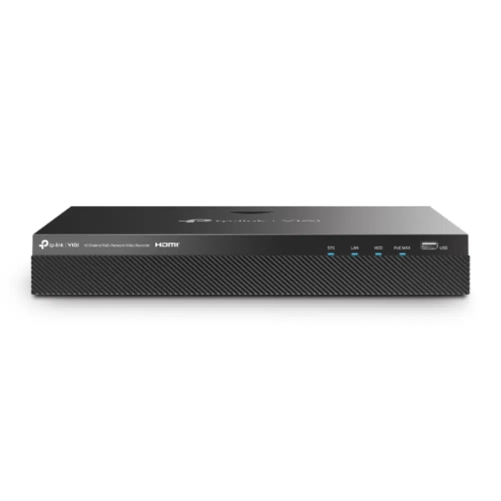 TP-Link VIGI NVR2016H-16MP Grabadore de vídeo en red (NVR) Negro - detalle