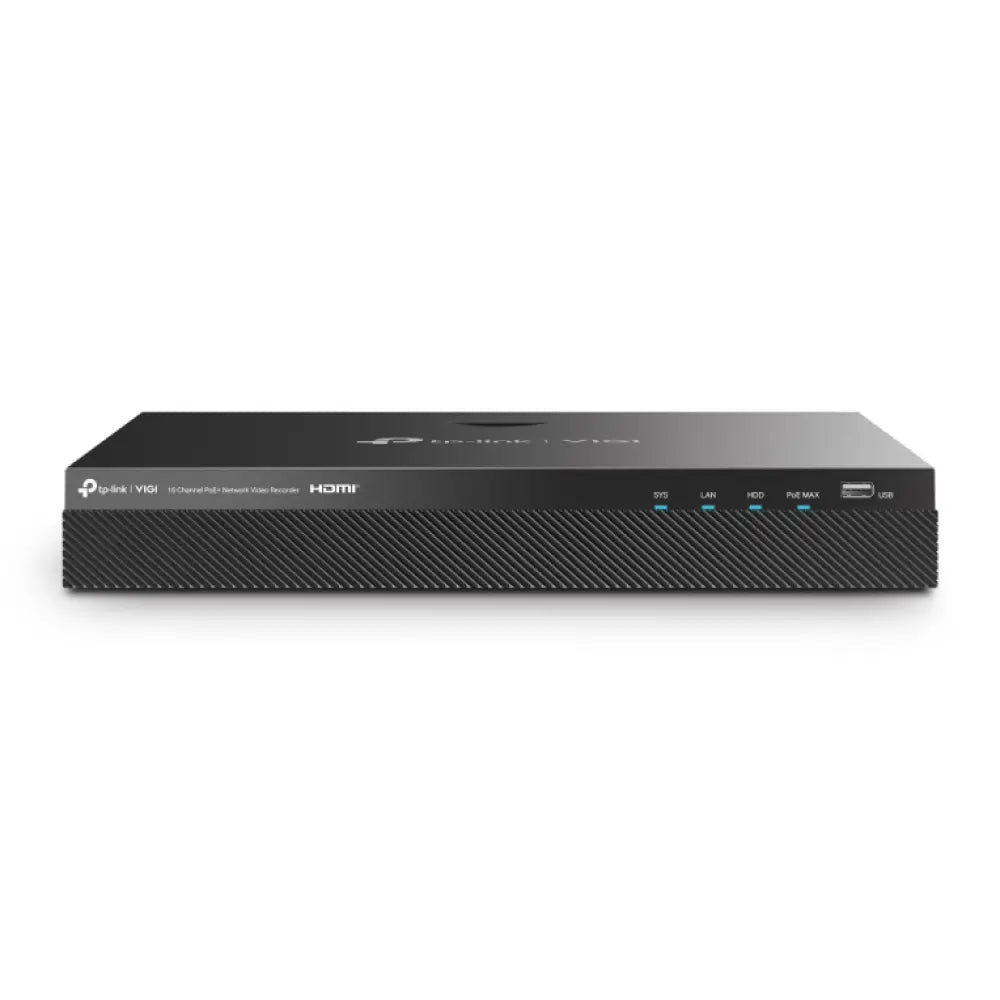 TP-Link VIGI NVR2016H-16P Grabadore de vídeo en red (NVR) Negro - detalle
