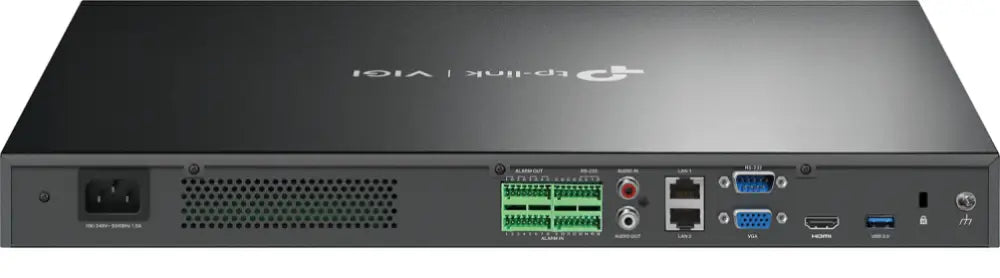 TP-Link VIGI NVR4032H Grabadore de vídeo en red (NVR) Negro - detalle